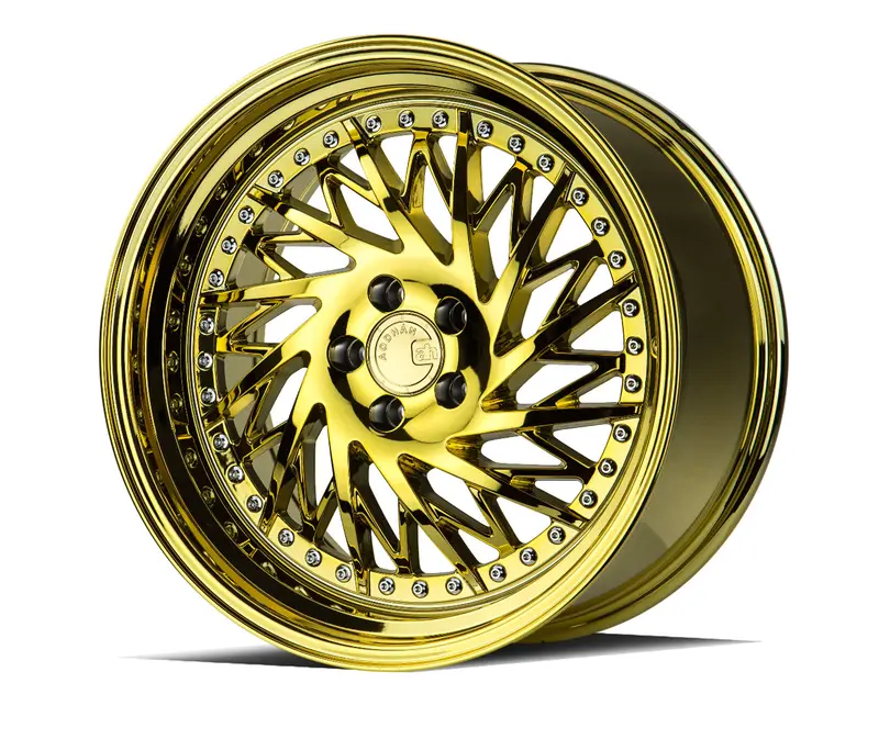 Aodhan Ds03 18X9.5 5X114.3 Et30 Gold Directional Lip Wheel Ps 1