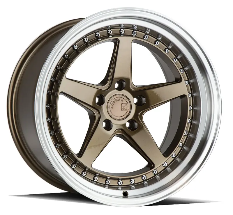 Aodhan Ds05 18X10.5 5X114.3 Et15 Bronze Deep Dish Wheel 1