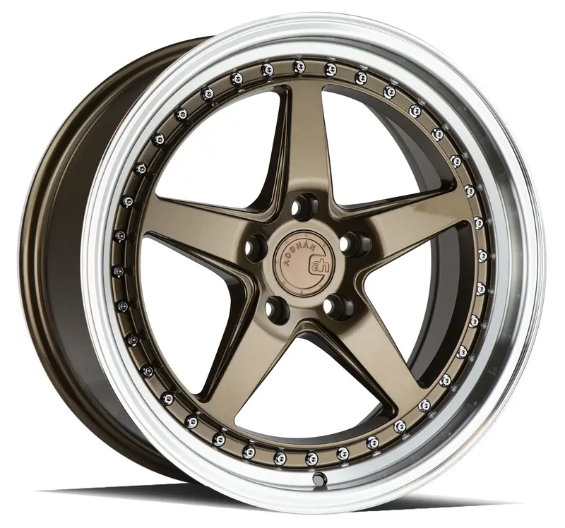 Aodhan Ds05 18X8.5 5X100 Et35 Bronze Deep Dish Wheel 1