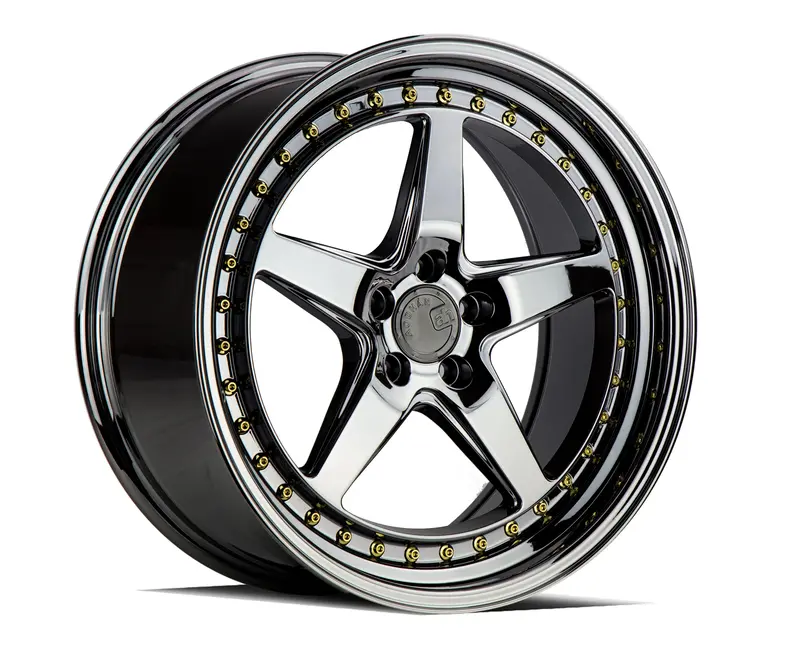Aodhan Ds05 18X8.5 5X114.3 Et35 Black Vacuum Deep Dish Wheel 1
