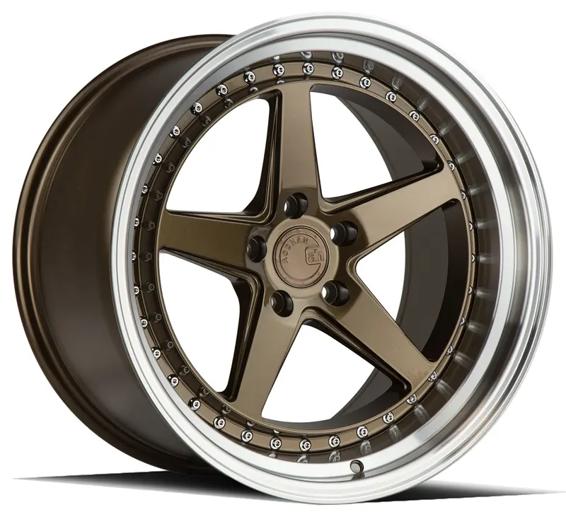 Aodhan Ds05 19X11 5X114.3 Et15 Bronze Deep Dish Wheel 1