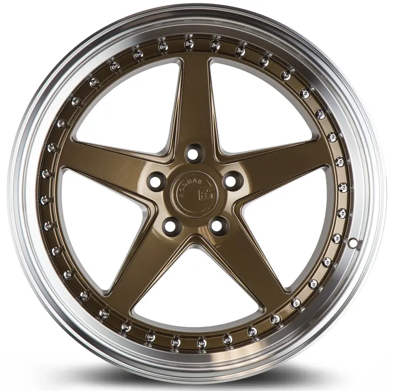 Aodhan Ds05 19X9.5 5X114.3 Et15 Bronze Deep Dish Wheel 2