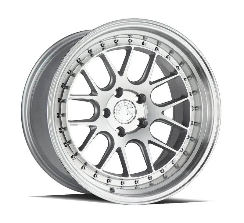 Aodhan Ds06 19X11 5X114.3 Et15 Machined Silver Deep Dish Wheel 1