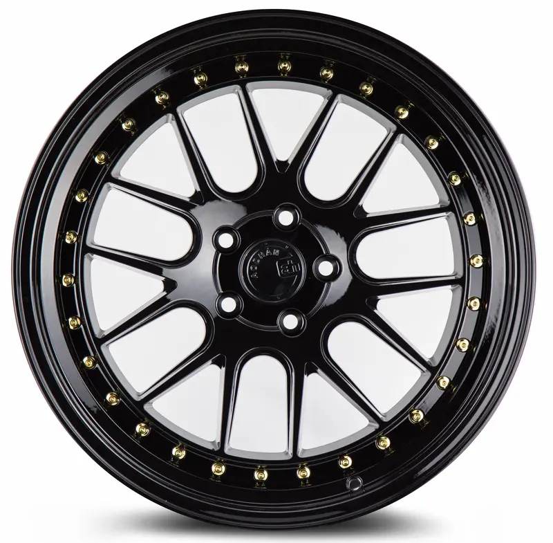 Aodhan Ds06 19X11 5X114.3 Et22 Gloss Black Deep Dish Wheel 2