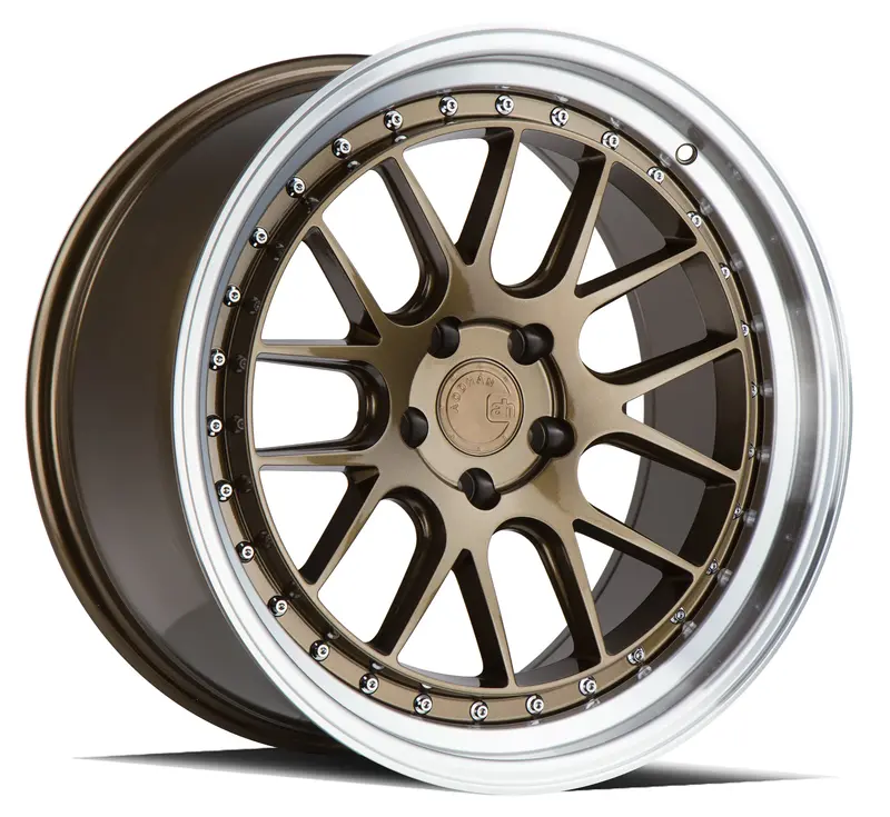 Aodhan Ds06 19X9.5 5X114.3 Et15 Bronze Deep Dish Wheel 1