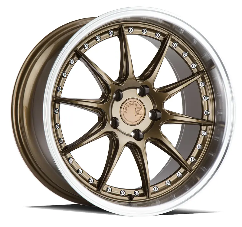 Aodhan Ds07 19X9.5 5X114.3 Et15 Bronze Deep Dish Wheel 1