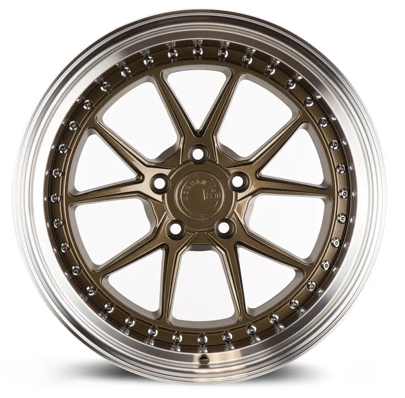 Aodhan Ds08 18X10.5 5X114.3 Et22 Bronze Machined Lip Wheel 2