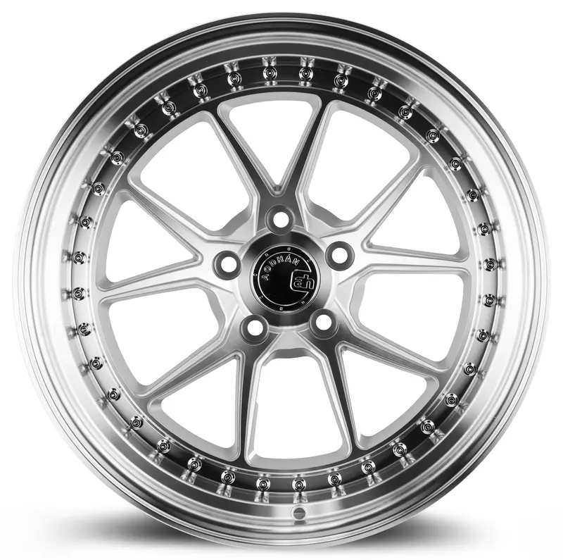 Aodhan Ds08 18X10.5 5X114.3 Et22 Machined Silver Wheel 2