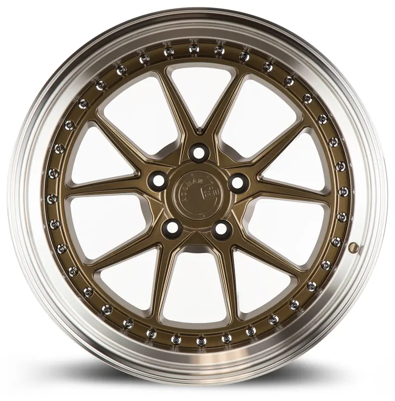 Aodhan Ds08 18X8.5 5X114.3 Et35 Bronze Machined Lip Wheel 2
