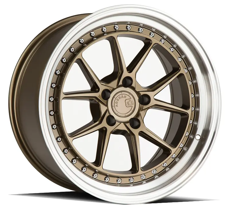 Aodhan Ds08 18X8.5 5X120 Et35 Bronze Machined Lip Wheel 1