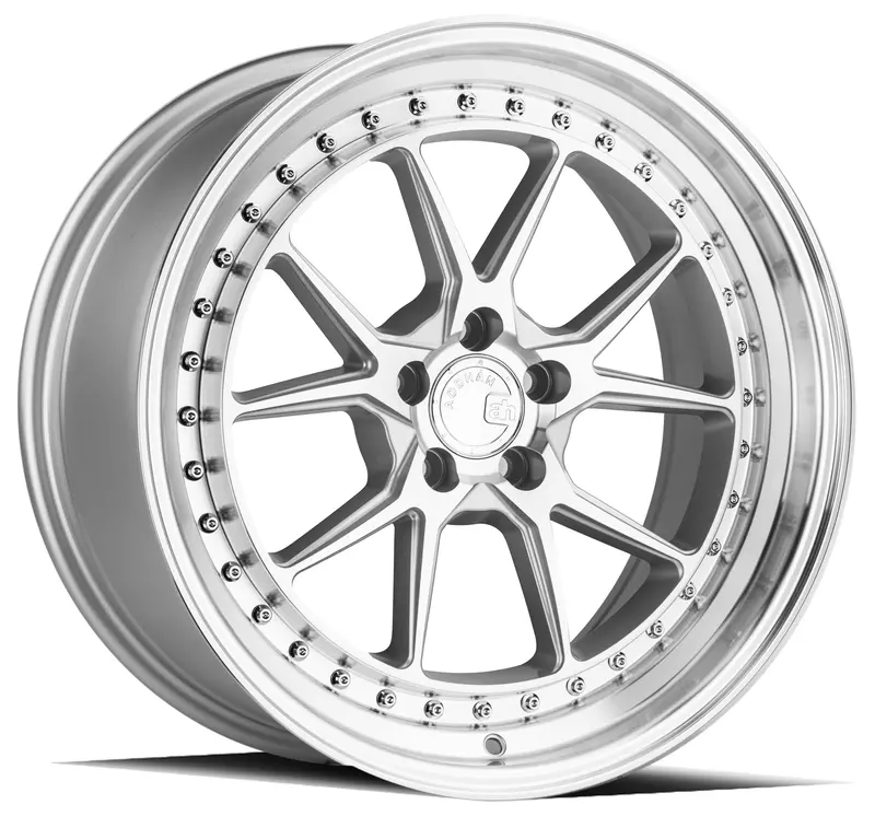 Aodhan Ds08 18X8.5 5X120 Et35 Silver Deep Dish Wheel 1