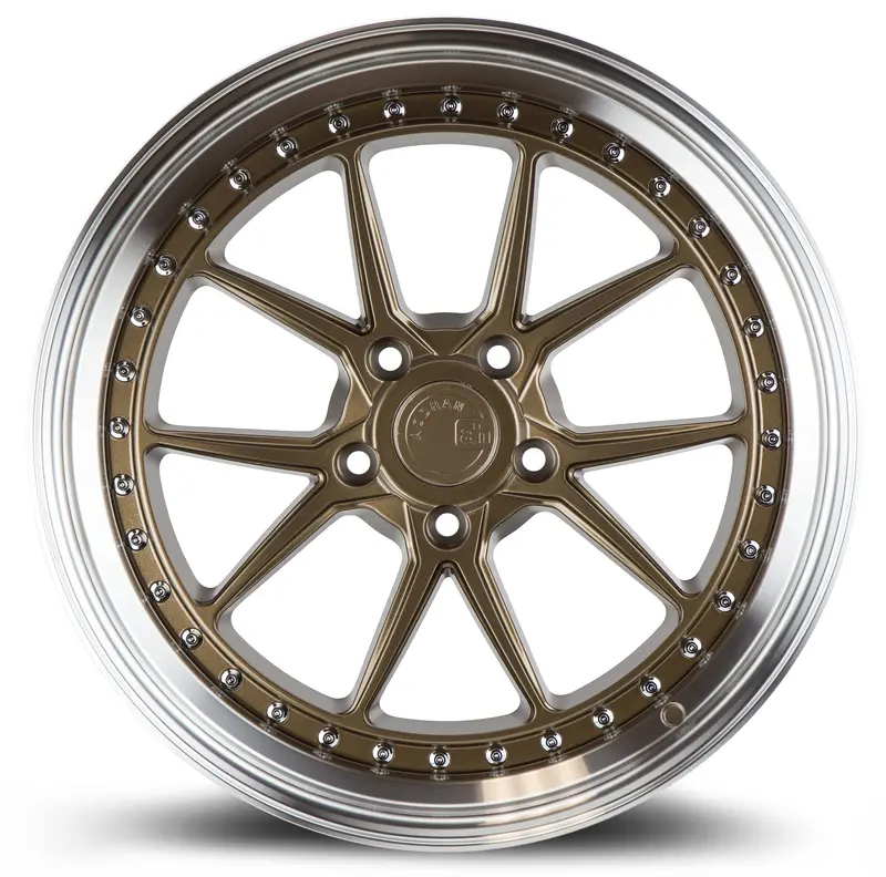 Aodhan Ds08 19X11 5X114.3 Et15 Bronze Machined Lip Wheel 2