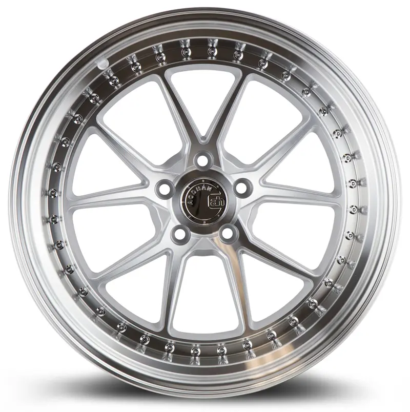 Aodhan Ds08 19X11 5X114.3 Et15 Silver Deep Dish Wheel 2