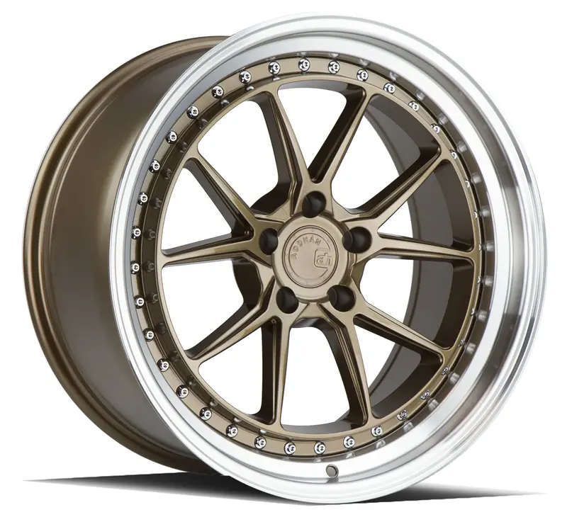 Aodhan Ds08 19X11 5X114.3 Et22 Bronze Machined Lip Wheel 1
