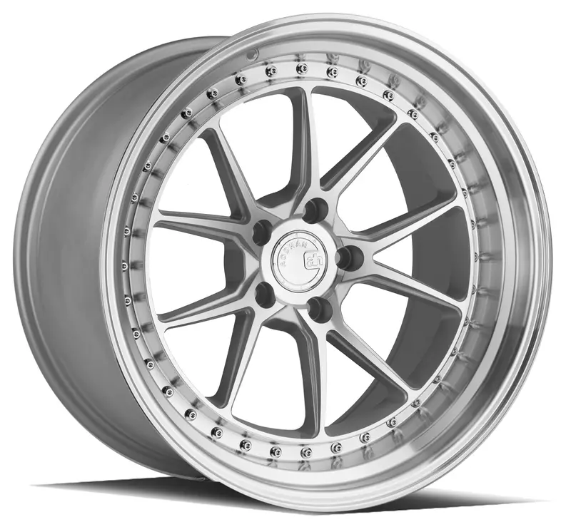 Aodhan Ds08 19X11 5X114.3 Et22 Silver Deep Dish Wheel 1