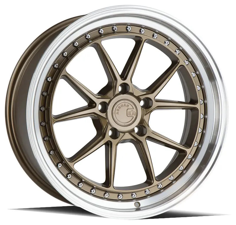 Aodhan Ds08 19X8.5 5X114.3 Et35 Bronze Machined Lip Wheel 1