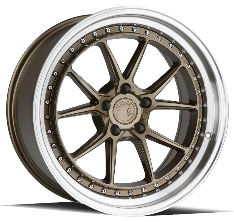Aodhan Ds08 19X9.5 5X114.3 Et30 Bronze Machined Lip Wheel 1