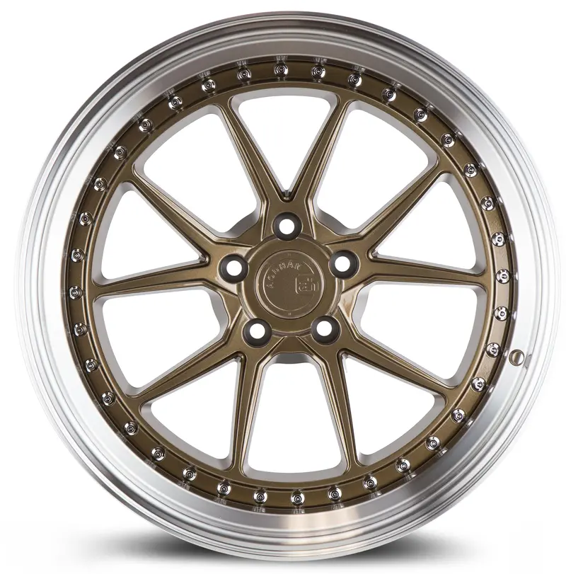 Aodhan Ds08 19X9.5 5X114.3 Et30 Bronze Machined Lip Wheel 2