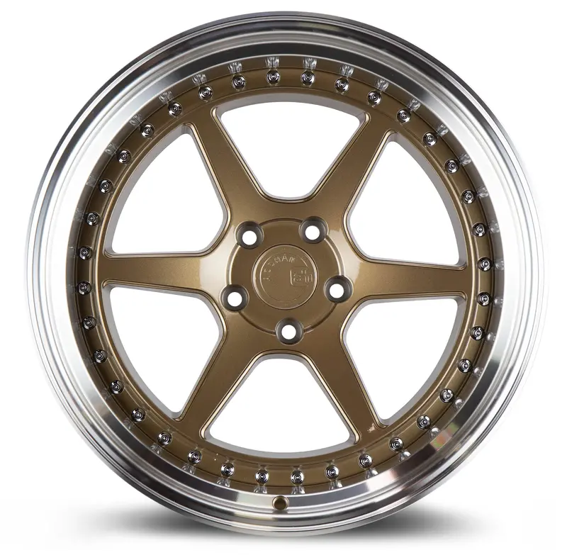 Aodhan Ds09 18X10.5 5X114.3 Et15 Bronze Machined Lip Wheel 2