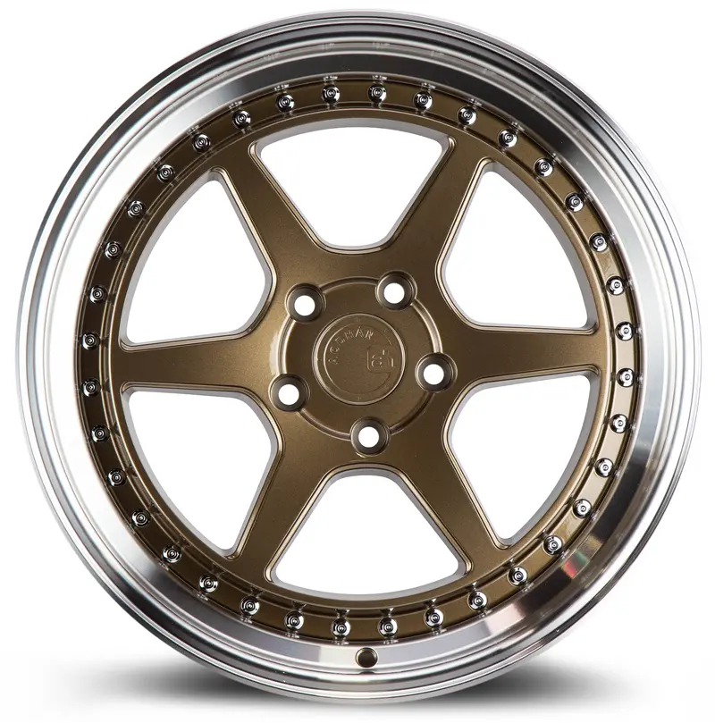 Aodhan Ds09 18X8.5 5X100 Et35 Bronze Machined Lip Wheel 2
