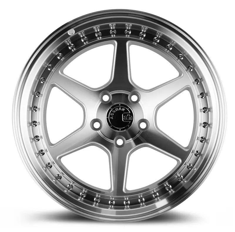 Aodhan Ds09 18X8.5 5X100 Et35 Machined Silver Wheel 2