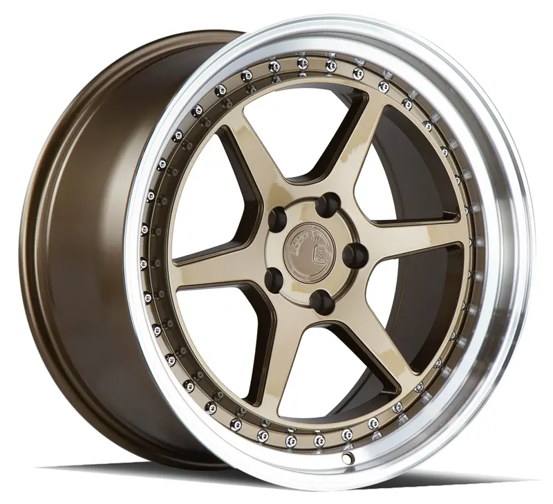 Aodhan Ds09 18X9.5 5X114.3 Et15 Bronze Machined Lip Wheel 1