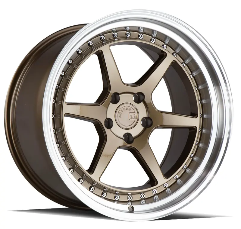 Aodhan Ds09 19X11 5X114.3 Et15 Bronze Machined Lip Wheel 1