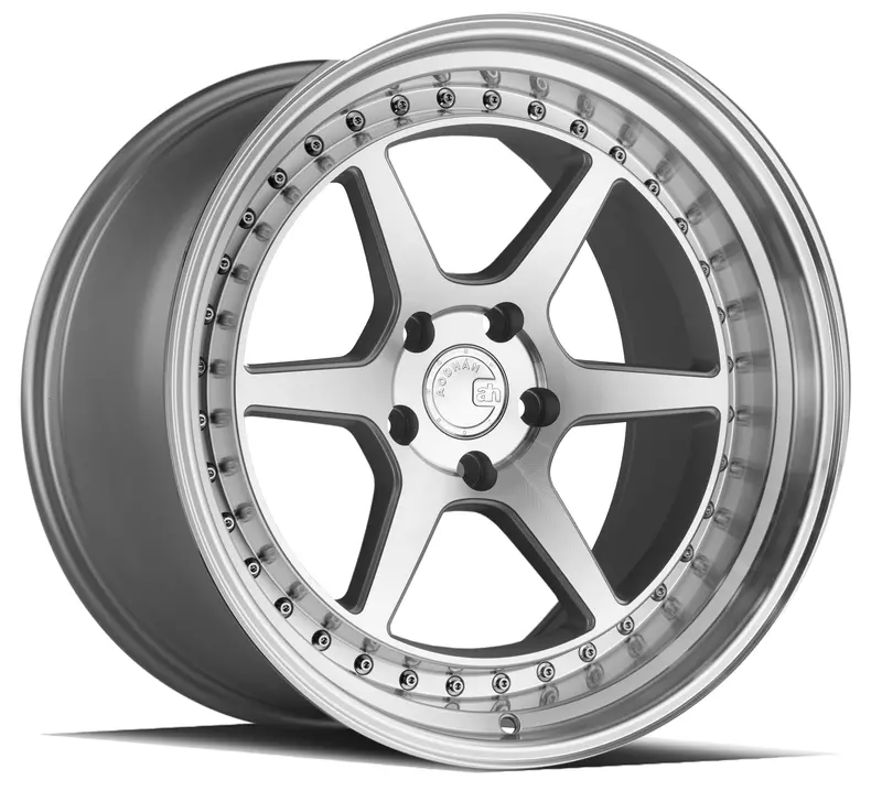 Aodhan Ds09 19X11 5X114.3 Et15 Machined Silver Wheel 1