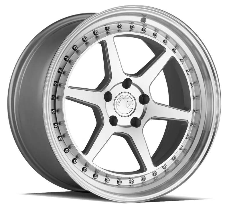Aodhan Ds09 19X8.5 5X114.3 Et35 Machined Silver Wheel 1