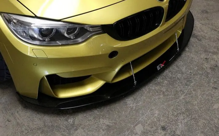 Apr Performance Carbon Frontsplitter Mit Stützstreben Passend Für Bmw M4 F82 / M3 F80 1