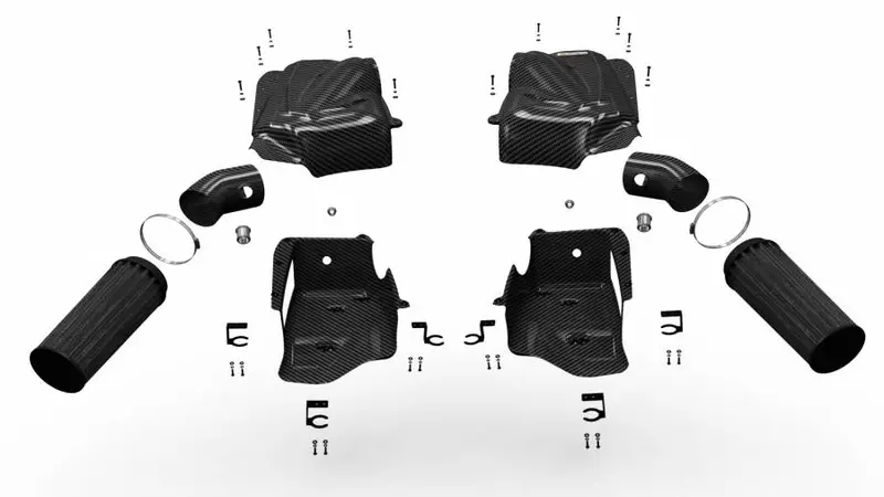 Armaspeed Carbon Ansaugsystem Passend Für Mercedes Benz Amg Gt C190/ R190 1
