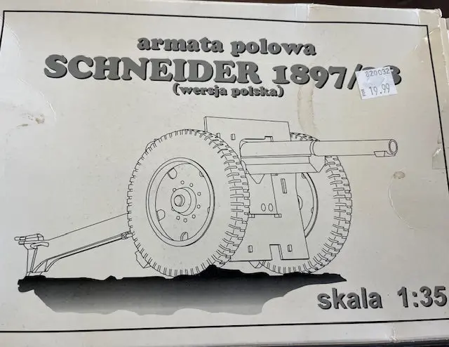 Armata Polowa Schneider 1897/36 (Wersja Polska)- 1/35 Scale 1