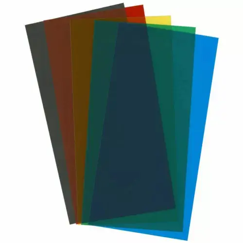Assortment Transparent Sheets Set, 6X12x.010, 5 Pc 1