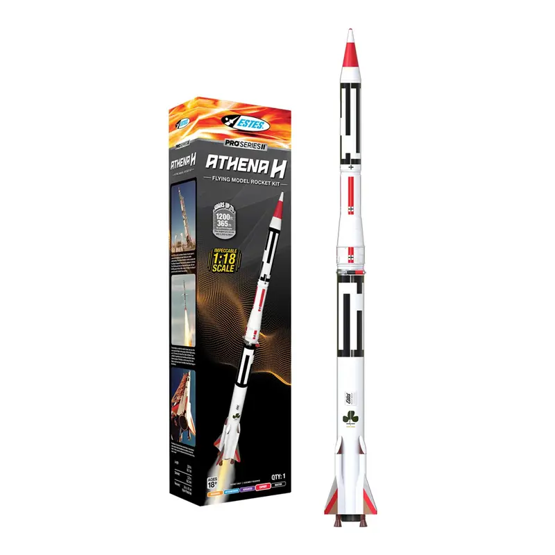 Athena H Pro Series Ii (Flying Model Rocket Kit) 1