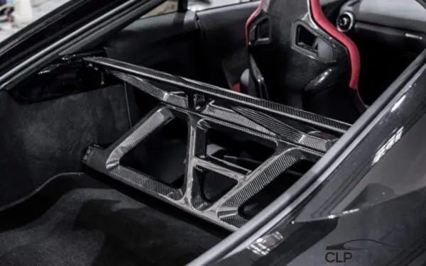Automotive Passion - Carbon Bügel/Strebe & Teppich/Carbon Seat Delete Kit Passend Für Audi Tt 8S 2