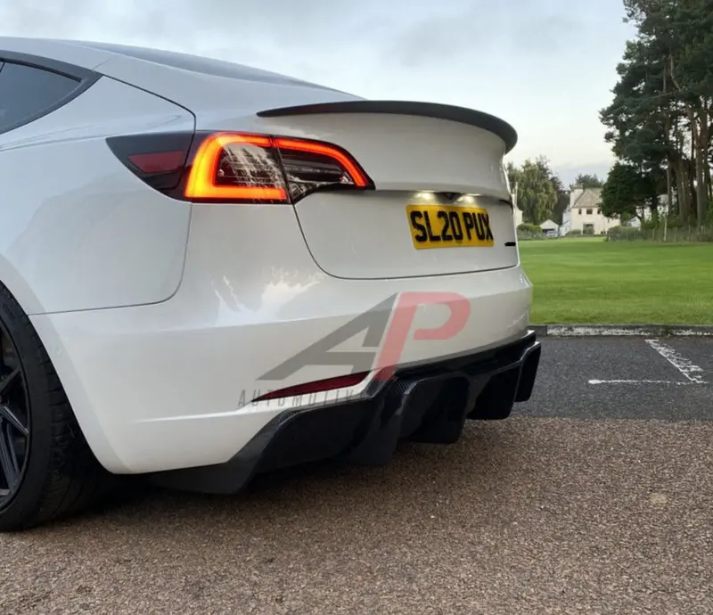 Automotive Passion Carbon Diffusor Passend Für Tesla Model 3 1