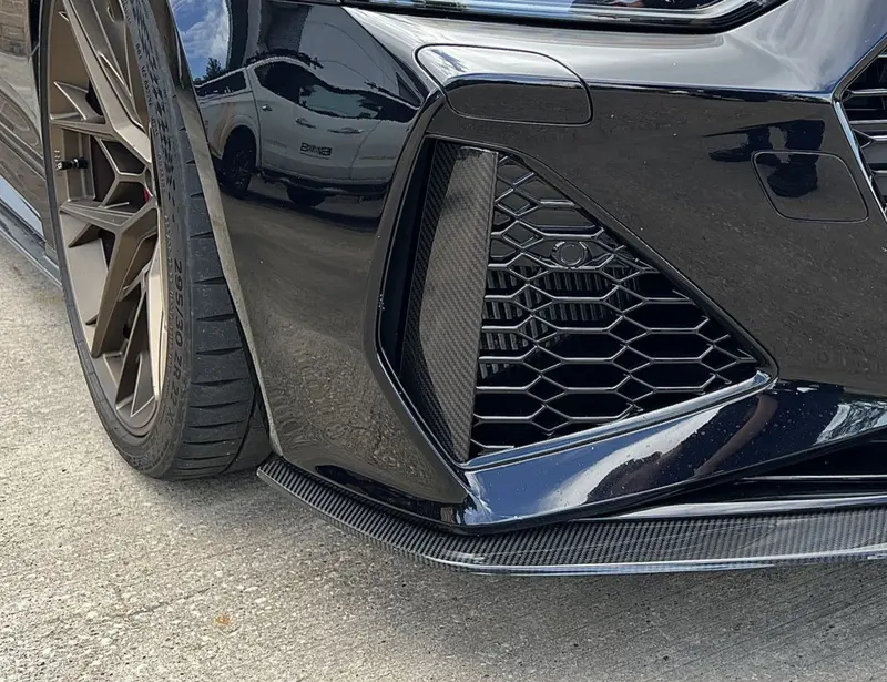 Automotive Passion Trockencarbon Fronteinsätze Passend Für Audi Rs6, Rs7 C8 1