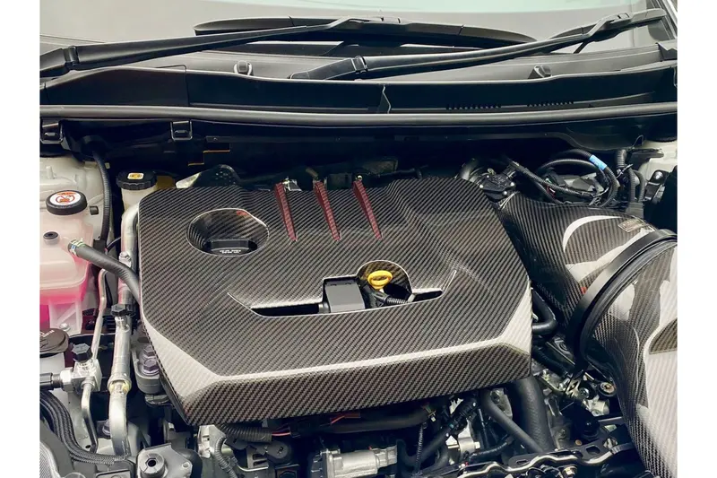 Automotive Passion Trockencarbon Motorabdeckung Passend Für Toyota Gr Yaris 1