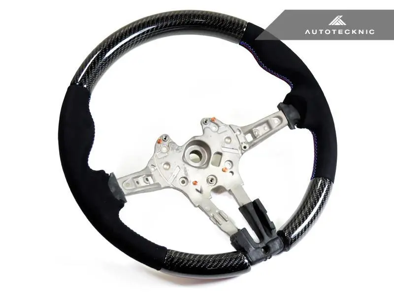 Autotecknic Carbon Lenkrad Alcantara Oder Leder Passend Für Bmw M2 F87 | Bmw M3 F80 | Bmw M4 F82/F83 1