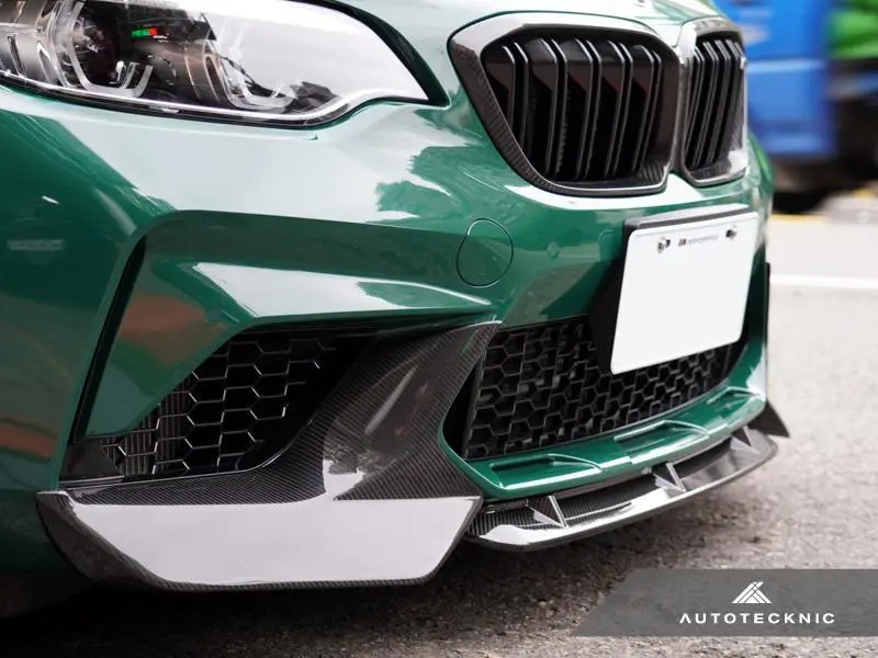Autotecknic Dry Carbon Performante Aero Splitters Passend Für Bmw M2 Competition 2