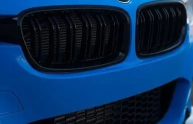 Autotecknic Glazing Black Kühlergrill Passend Für Doppellamellen Für Bmw 3Er F30 1