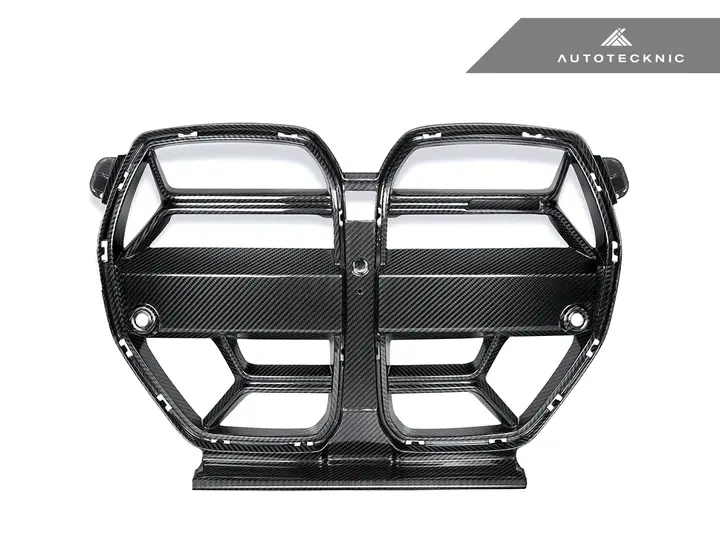 Autotecknic Trockencarbon Competition Frontgrill Passend Für Bmw M3 G80 G81 / M4 G82 1