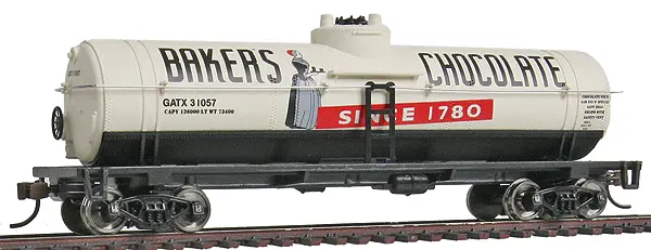 Baker Chocolate Tank Car 1
