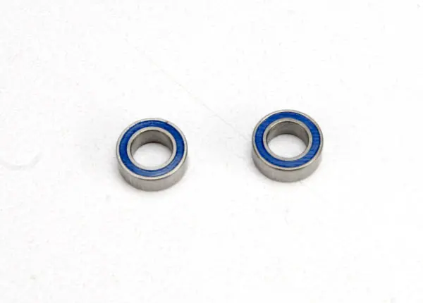 Ball Bearings Blue Rubber Sealed 4X7x2.5Mm (2) 1