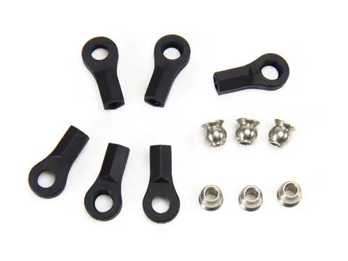 Ball End & 5.8Mm Single Flanged Steel Ball (6) Black 1