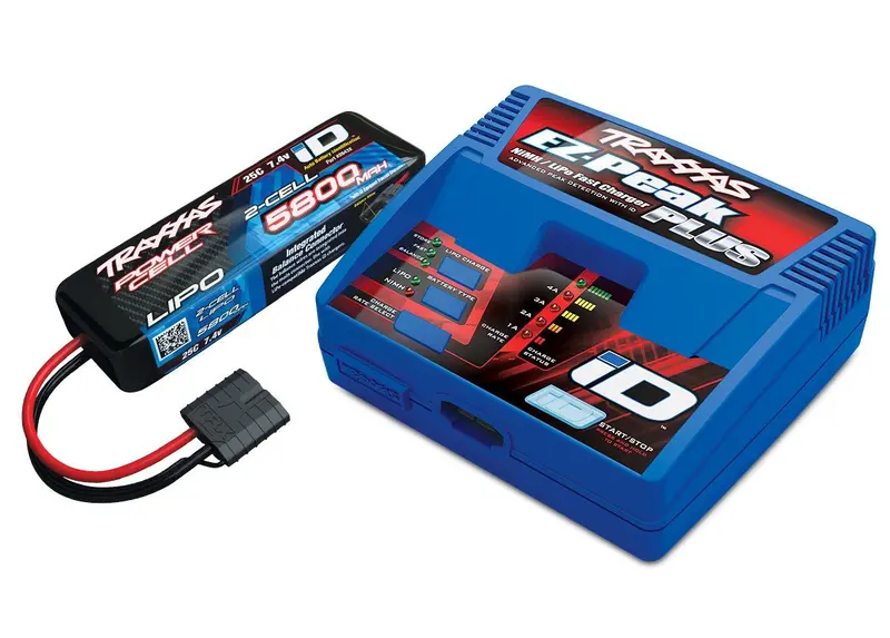 Battery/Charger Completer Pack (Includes #2970 Ez Peak Charger And 2843X 7.4 5800Mah Battery Pack 1