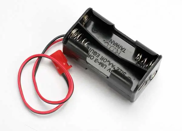 Battery Holder, 4-Cell (No On/Off Switch) (For Jato And Others That Use A Male Futaba Style Connector) 1