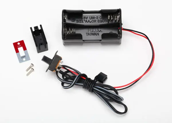 Battery Holder, 4-Cell/ On-Off Switch 1