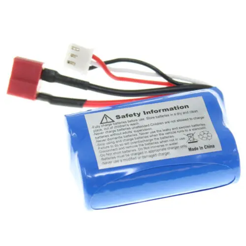 Battery Pack (Type 18500, Li-Ion 7.4V 1500Mah), W/T Plug (Upgraded Part For Brushless Truck) 1