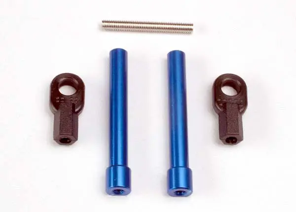 Bellcrank Posts, Aluminum (2)/ Steering Link Threaded Rod (3X25mm)/ Long Rod Ends (2) 1